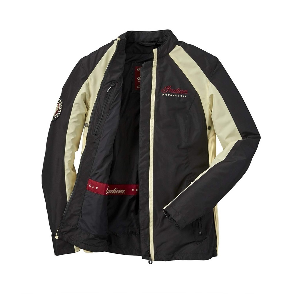Indian Motorcycle Women's Casual Lightweight Spirit Jacket, Black